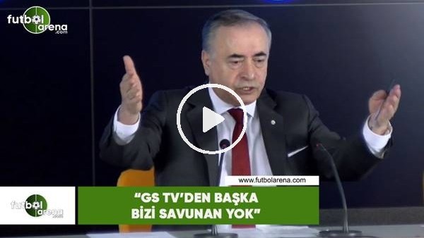 Mustafa Cengiz: "GS TV'de başka bizi savunan yok"