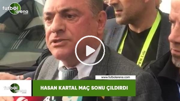 Hasan Kartal maç sonu çıldırdı! Otobüsü yumrukladı...