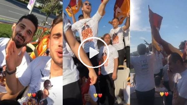 Emre Akbaba'nın kamerasından şampiyonluk kutlamaları