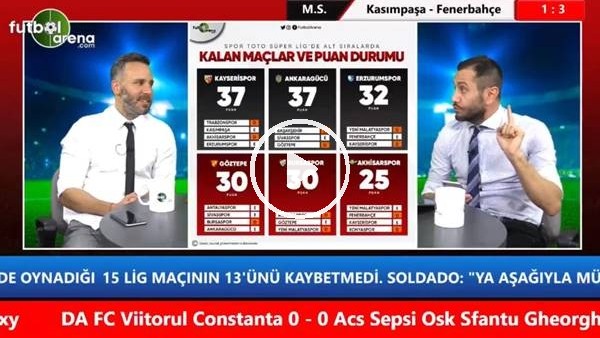 Aydın Cingöz: "Kasımpaşa'nın kalan 3 maçı kazanacağını düşünmüyorum"
