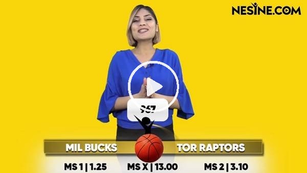 Milwaukee Buckss - Toronto Raptors TEK MAÇ Nesine'de!