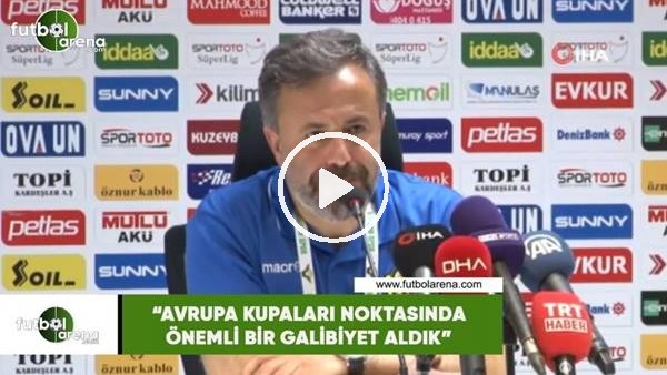 Hasan Çalışkan: "Avrupa kupaları noktasında önemli bir galibiyet aldık"