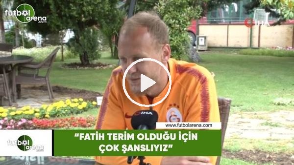 Semih Kaya: "Fatih Terim olduğu için çok şanslıyız"
