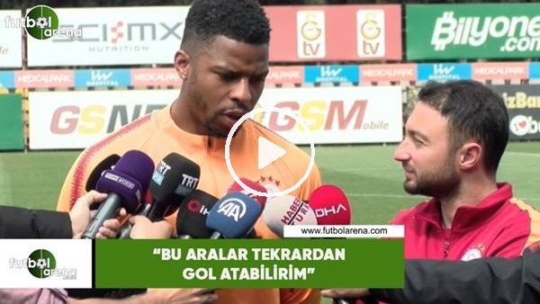 Donk: "Bu aralar tekrardan gol atabilirim"