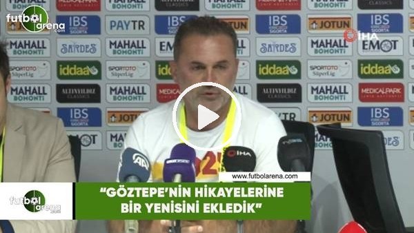 Tahsin Tam: "Göztepe'nin hikayelerine bir yenisini ekledik"