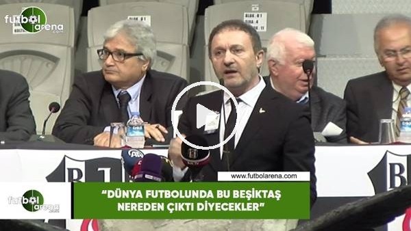 Hürser Tekinoktay: "Dünya futbolunda bu Beşiktaş nereden çıktı diyecekler"