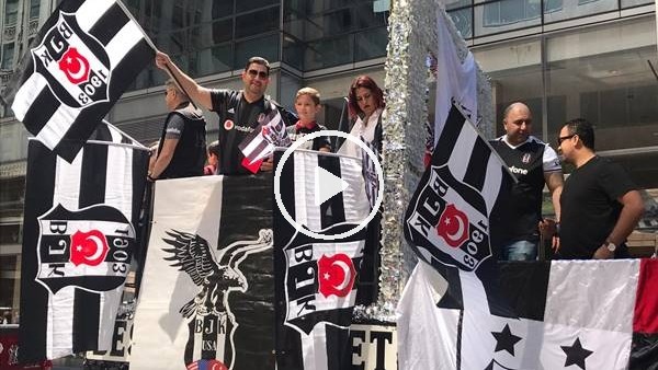 38. New York Türk Günü Yürüyüşü'ne Beşiktaş damgası