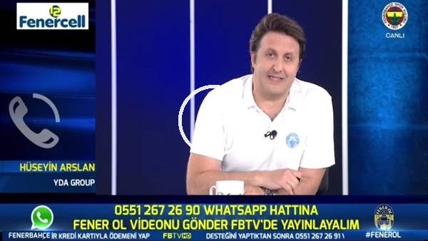 "Fener Ol" kampanyasına canlı yayınd 500 bin TL!