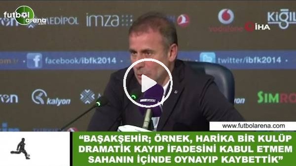 Abdullah Avcı: "Dramatik kayıp ifadesini kabul etmem sahanın içinde oynayıp kaybettik"