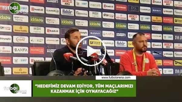 Okan Buruk: "Hedefimiz devam ediyor, tüm maçlarımızı kazanmak için oynayacağız"