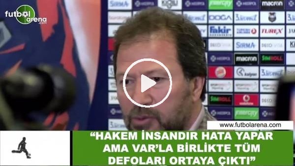 Mehmet YiÄŸiner: "Hakem insandÄ±r hata yapar ama VAR'la birlikte tÃ¼m defolarÄ± otaya Ã§Ä±ktÄ±"