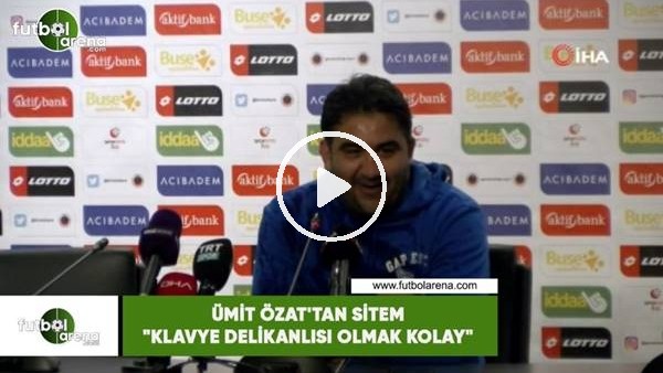 Ümit Özat'tan sitem! "Klavye delikanlısı olmak kolay"