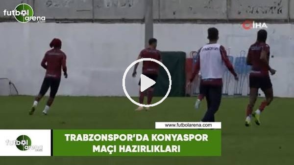 Trabzonspor'da Kayserispor maçı hazırlıkları