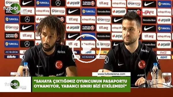 Ömer Ali Şahiner: "Sahaya çıktığımız zaman oyuncunun pasaportu oynamıyor"