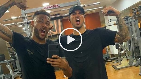 Neymar'dan yeni sezona hazırlık