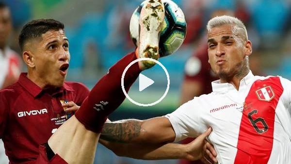 Venezuela ile Peru golsüz berabere kaldı