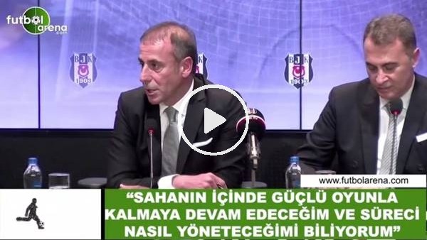Abdullah Avcı: "Sahanın içinde güçlü oyunla kalmaya devam edeceğim ve süreci nasıl yöneteceğimi biliyorum"