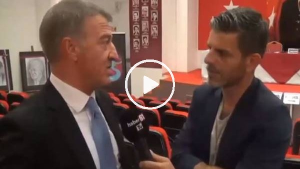 Ahmet Ağaoğlu: "Trabzonspor masadan kalkmaz, masadan kaldırır"