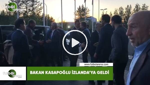 Bakan Kasapoğlu İzlanda'ya geldi