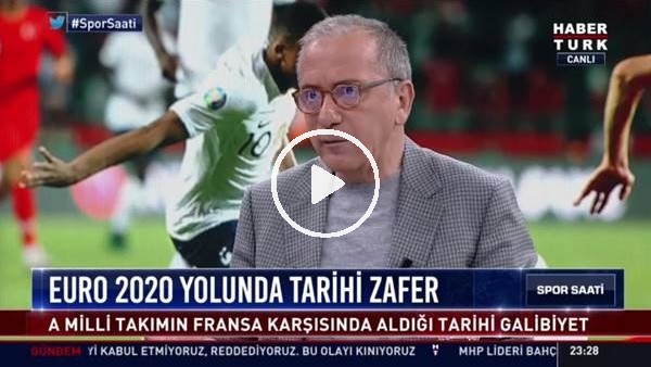 Fatih Altayı: "Mbappe'yi öyle korkuttuk ki topa gelemez oldu"