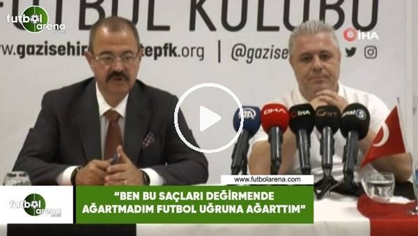 Sumudica: "Ben bu saçları değirmende ağartmadım futbol uğruna ağarttım"