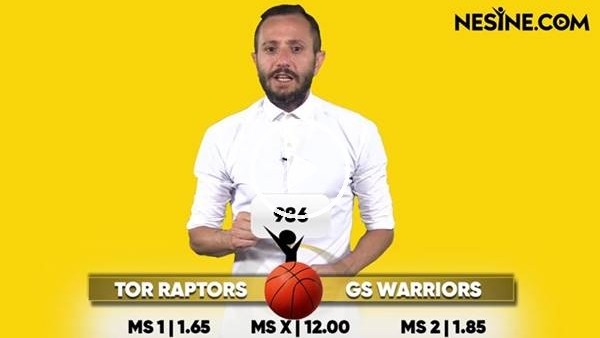 Raptors - Warriors TEK MAÇ Nesine'de!