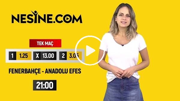 Fenerbahçe - Anadolu Efes TEK MAÇ Nesine'de!