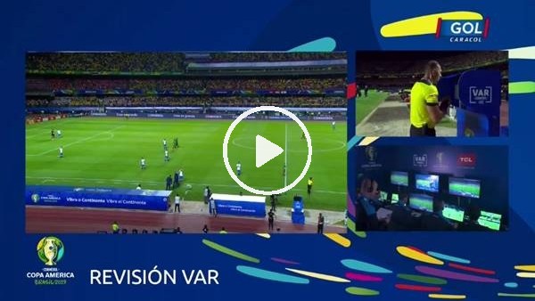 Brezilya - Bolivya maçının VAR kayıtları yayınlandı