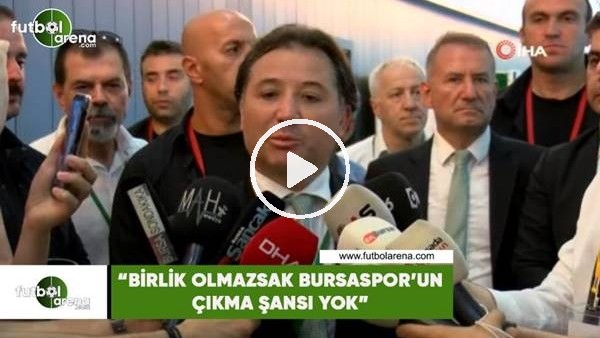 Mesut Mestan: "Birlik olmazsak çıkma şansımız yok"