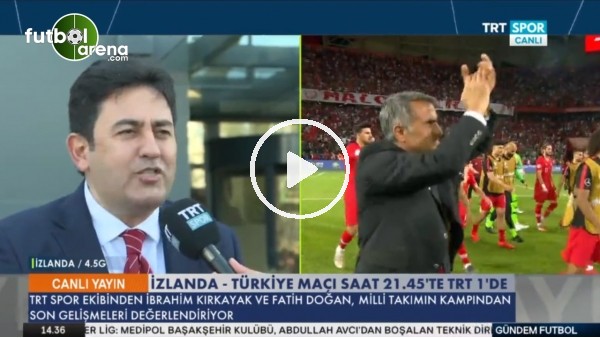 Fatih Doğan: "Cengiz Ünder'in kasığında gerilme var"