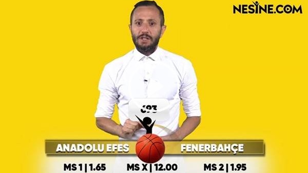 Anadolu Efes - Fenerbahçe TEK MAÇ Nesine'de!
