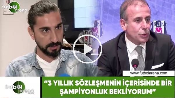 Ergin Aslan: "3 yıllık sözleşmenin içerisinde bir şampiyonluk bekliyorum"
