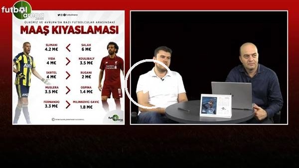 Sinan Yılmaz: "Salah yılda 6 milyon euro kazanırken, Slimani'ye 4.2 milyon euro veriyoruz"