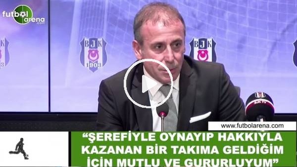 Abdullah Avcı: "Şerefiyle oynayıp hakkıyla kazanan bir takıma geldiğim için mutlu ve gururluyum"