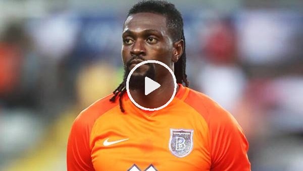 Başakşehir'den Adebayor'a veda klibi
