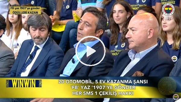 Ali Koç: "Şanslı bir camianın şanslı bir başkanıyım"