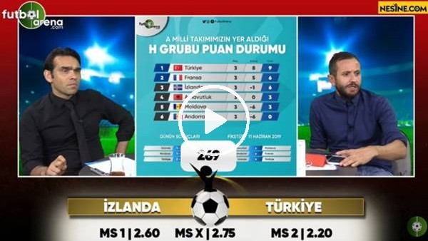 İzlanda - Türkiye TEK MAÇ Nesine'de!