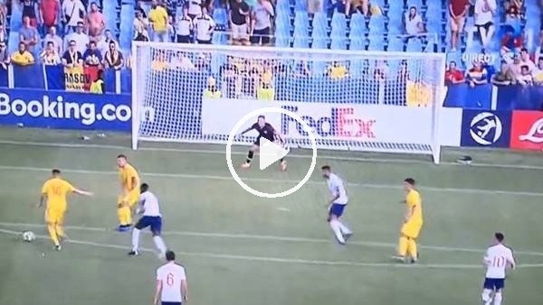 Ianis Hagi'nin İngiltere'ye attığı gol