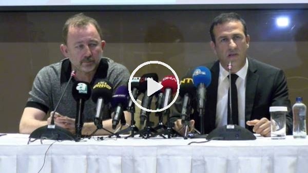Yeni Malatyaspor, Sergen Yalçın için imza töreni düzenledi