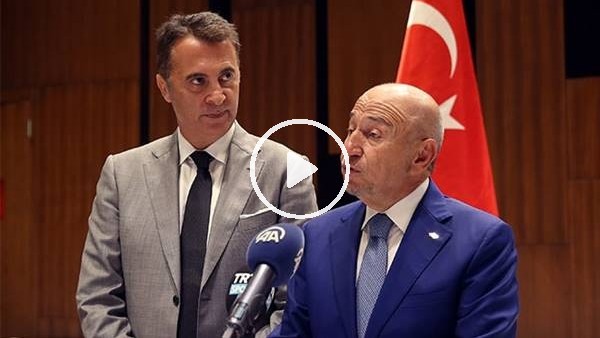 Nihat Özdemir ve Fikret Orman, basın toplantısı düzenledi