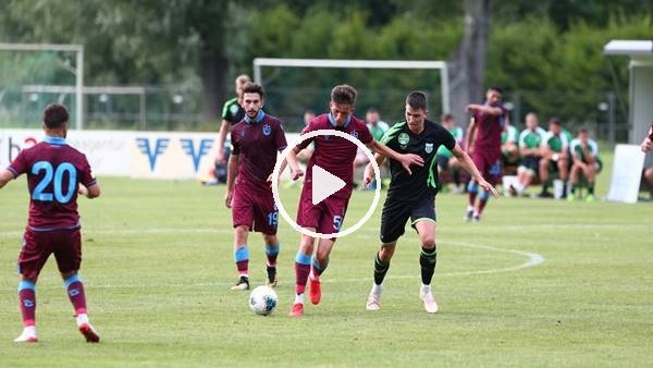 Trabzonspor ilk hazırlık maçında golsüz berabere kaldı