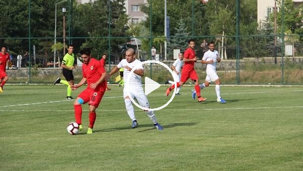 Antalyaspor ile Gençlerbirliği hazırlık maçı yaptı