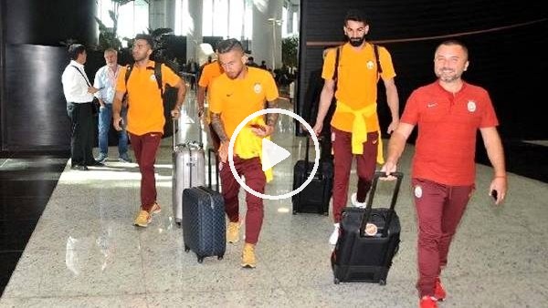 Galatasaray'ın kamp yolculuğu başladı