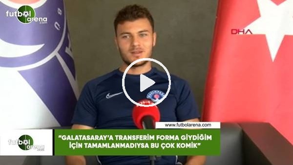 Yusuf Erdoğan: "Galatasaray'a transferim formayı giydiğim için tamamlanmadıysa bu çok komik"