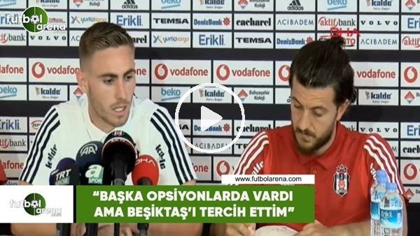 Tyler Boyd: "Başka opsiyonlarda vardı ama Beşiktaş'ı tercih ettim"