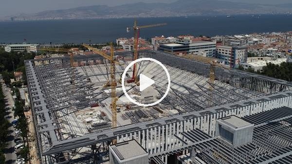 Göztepe'nin yeni stadı yükseliyor