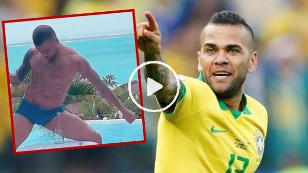 Dani Alves, #BottleCapChallenge akımında son noktayı koydu