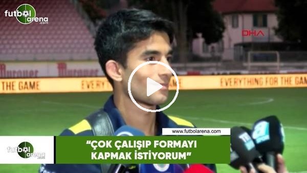Murat Sağlam: "Çok çalışıp formayı kapmak istiyorum"