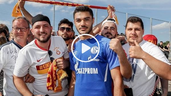 Galatasaray taraftarından Ozan Kabak'a ziyaret