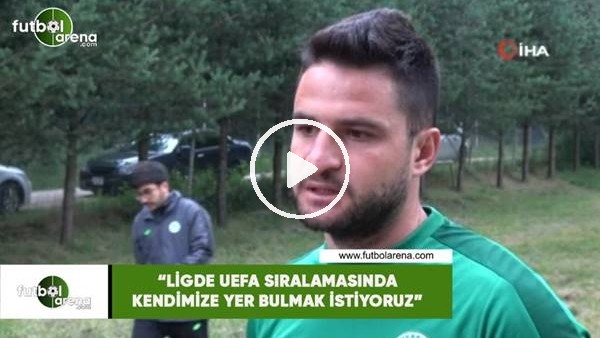 Ömer Ali Şahiner: "Ligde UEFA sıralamasında kendimize yer bulmak istiyoruz"
